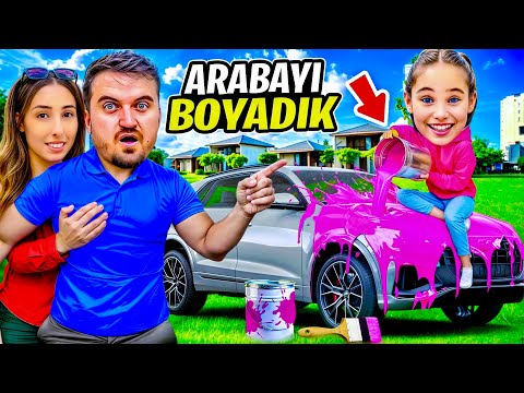 GIANT PROvocation!! WE PAINTED MY FATHER'S CAR!!