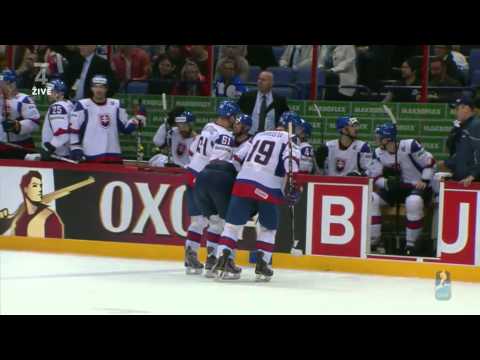 Ryan Getzlaf knee-on-knee hit on Juraj Mikus & Michal Handzus GW PP goal - CAN vs SVK WHC 2012