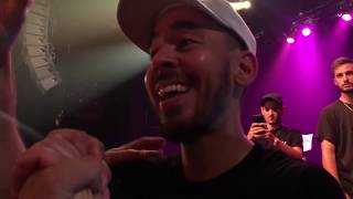 Mike Shinoda stage dives during ‘Running from My Shadow’ in NYC