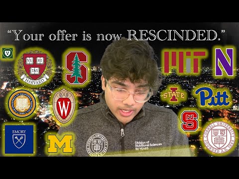 Graduate Admissions Crisis 2025: Offers RESCINDED Nationwide
