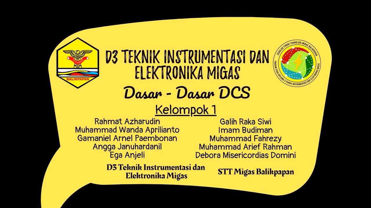 Dasar - Dasar DCS Kel 1 TIEM