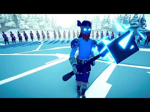 SAITAMA & THOR vs 100x ICE ARCHER - Totally Accurate Battle Simulator