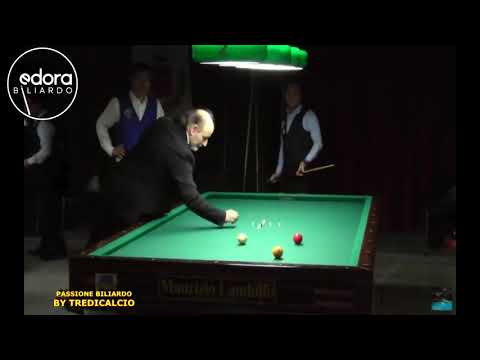 FORESTIERI vs MEROLA 38°GRAN PREMIO di BILIARDO GORIZIANA 2017 @TREDICALCIO