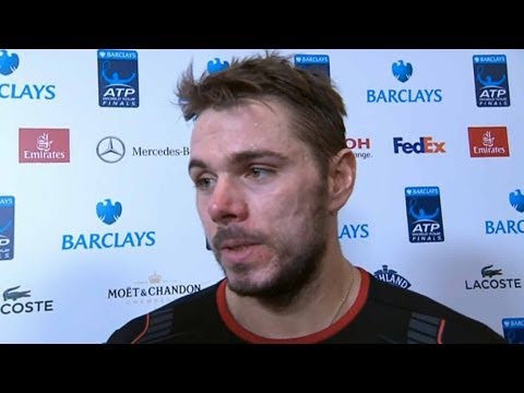 Stanislas Wawrinka Talks About Beating David Ferrer in London