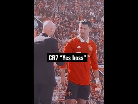 Erik Ten Hag and Cristiano Ronaldo #shorts #manchesterunited