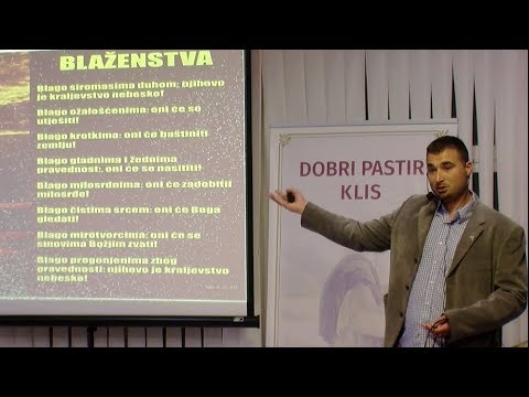 Tema "Govor na Gori" - razmatrao Mario Grubišić 06.11.2017.