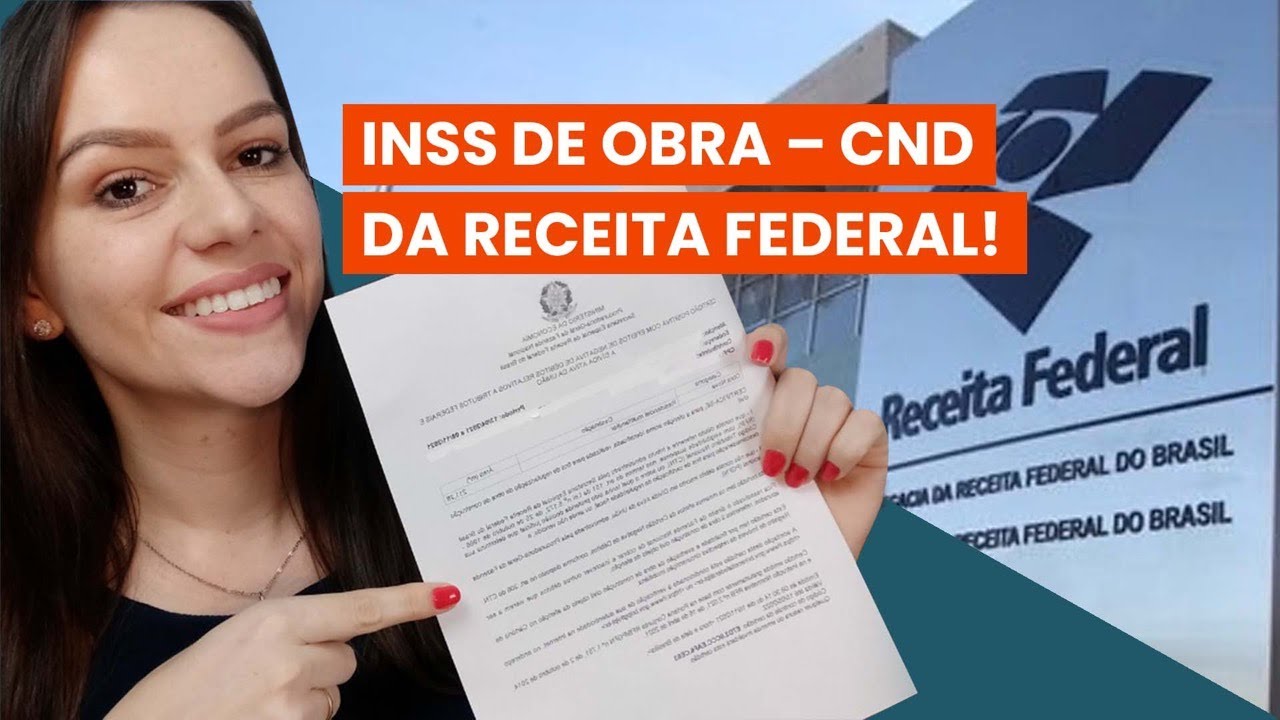 CND DE OBRA – RECEITA FEDERAL