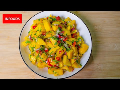 Mango Salsa Recipe | How to Make Salsa with Mangoes | Infoods