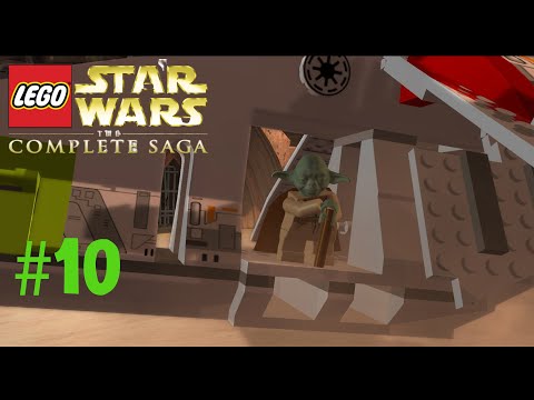 Lego Star Wars the Complete Saga - Walkthrough Guide Part 10 - Jedi Battle!