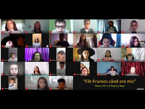 “Făt-Frumos când era mic”  - Scenetă online - Clasa a IV-a A Step by Step