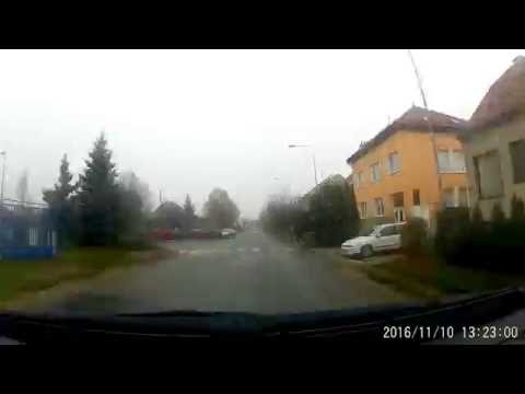 Time lapse 6x: Driving Turany - Slatina - Modrice (Brno,Czech Republic)