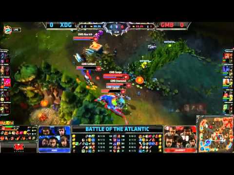 Amazing teamfight from Gambit vs XDG