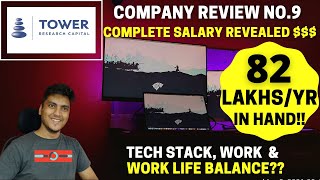 Tower Research India Engineer Salary Revealed 🤑 SDE1, SDE2, SDE3 salary break up 🔥 Company Review 🤐
