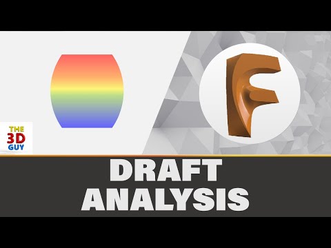 How To Use Draft Analysis in Fusion 360