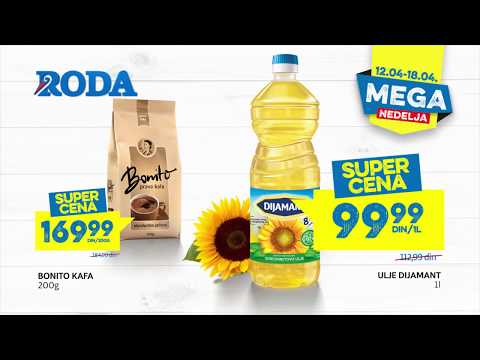 Roda I Mega nedelja 12.04 - 18.04.2019.