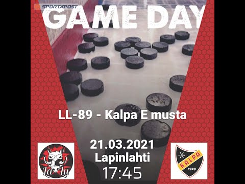 U12 LL-89 - Kalpa E musta, 21.03.2021, Lapinlahti