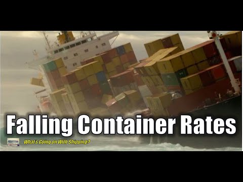 Falling Container Ship Rates | Long-Term vs Spot-Rates | Downturn in Import Volumes | Blank Sailings