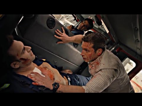 9-1-1 4x14 Eddie to Buck "are you hurt!"