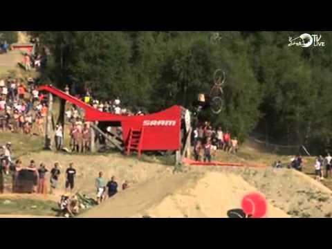 Brett Rheeder  Crankworx 2015 Triple Crown of slopestyle -Les 2 Alpes France