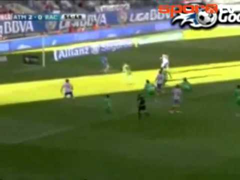 Atletico Madrid - Racing Santander 4-0 ARDA TURAN (Asists)