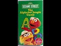 Opening And Closing To Sesame Street The Alphabet Jungle Game Demo VHS 1998
