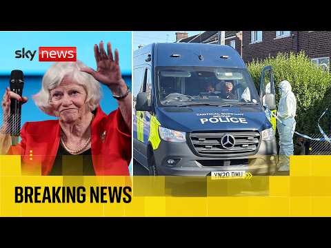 Full breaking coverage | Counter-terror police leading investigation into Ann Widdecombe death