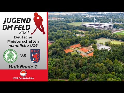 Jugend DM Feld 2024 - Endrunde mU16  - Habfinale 1 - HTC Uhlenhorst Mülheim vs. Düsseldorfer HC
