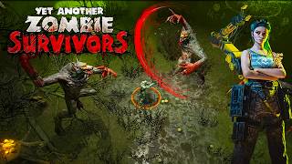 【Yet Another Zombie Survivors】氷チェーンソーを持ったメカニックで暴れてゾンビを殲滅したローグライクアクションゲーム【Steam】