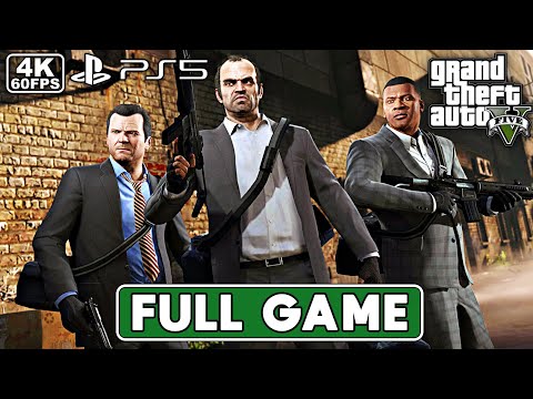 GTA 5 PS5 Enhanced Gameplay Walkthrough FULL GAME [PS5 4K 60FPS] - No Commentary