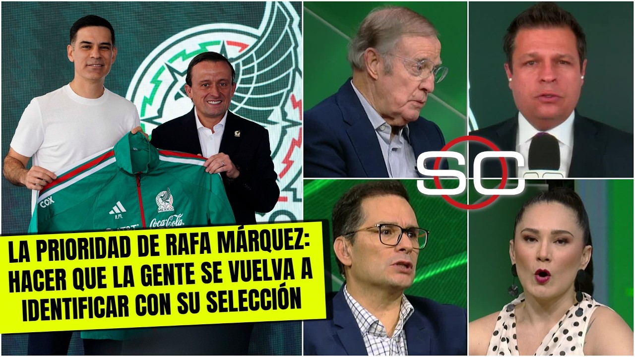 RAFA MÁRQUEZ fue presentado como NUEVO TÉCNICO de MÉXICO y comienza una NUEVA ERA | SportsCenter
