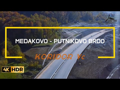 ZAVRŠNA DIONICA - KORIDOR Vc Putnikovo brdo/Medakovo #dronephotography #dronekamenjas 4K 