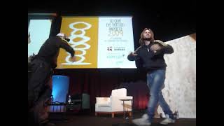 Berok y Chacon en el palacio de congresos de Valencia 
