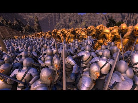 12000 Monsters VS 18000 Soldiers of Gondor - Ultimate Epic Battle Simulator 2  UEBS