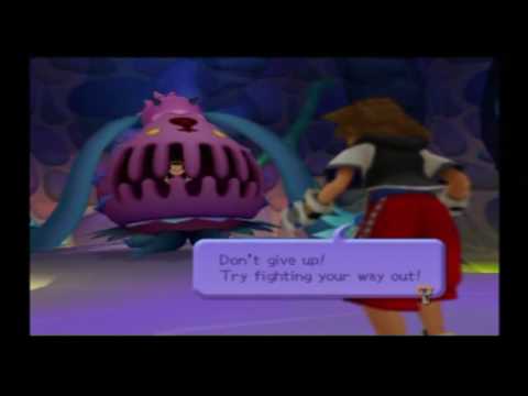 Kingdom Hearts Re: Chain of Memories English - Part 21 - Monstro 3 + Boss - Parasite Cage