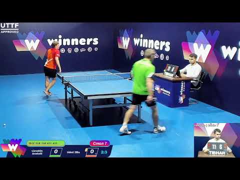 Lievshin Anatolii - Udod Illia WINners. CUP Table Tennis 7 12.01.2021 16:45