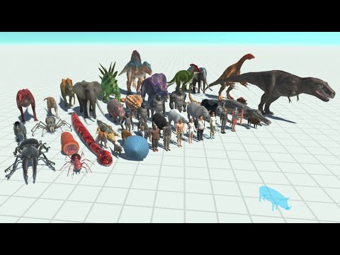 ALL UNITS #3 vs UNITS - Animal Revolt Battle Simulator