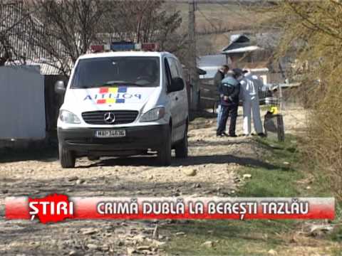 Crimă dublă la Bereşti Tazlău - www.1tvbacau.ro (30.03.2014)