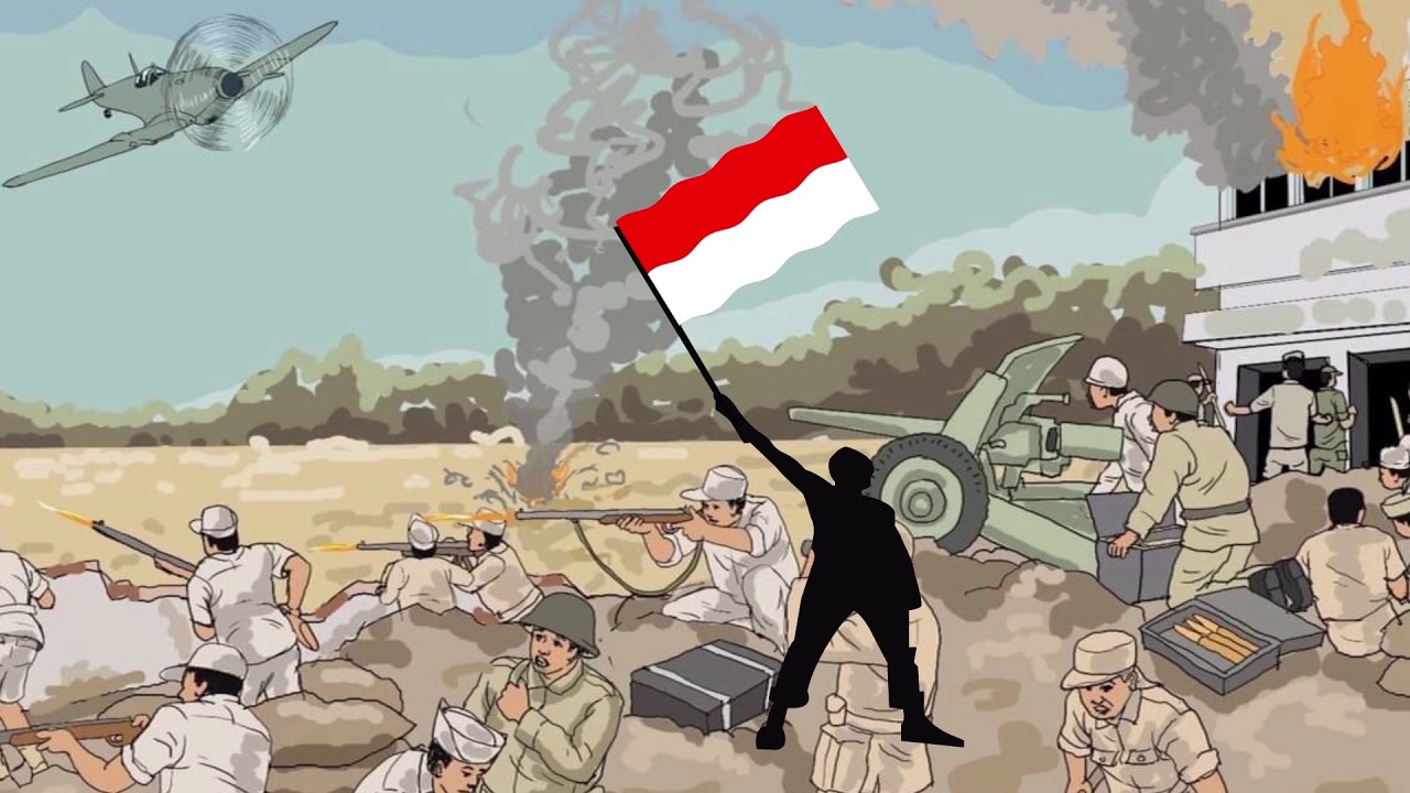 Sejarah (Kedatangan Sekutu serta Perjuangan Mempertahankan Kemerdekaan)