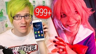 MY YANDERE GIRLFRIEND WON'T STOP TEXTING ME! 999+ MESSAGES! | 5 Weird Japanese Apps