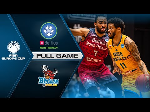 Quarter-Finals: Belfius Mons-Hainaut v Arged BMSLAM Stal | Full Game - FIBA Europe Cup 2020-21