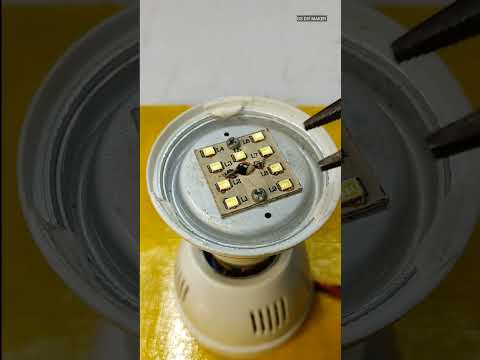 How To Repair Old LED Bulb #gsdiymaker #repair #shorts