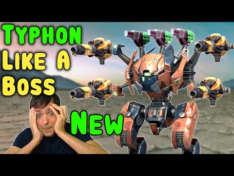 New TYPHON Like A Boss Compilation! War Robots Test Server Gameplay WR