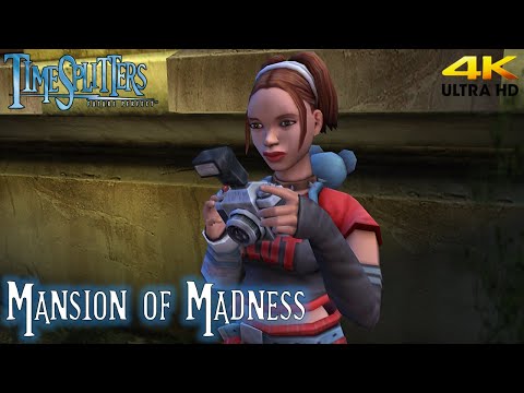 TimeSplitters Future Perfect 'Mansion of Madness' Hard Walkthrough (4K)