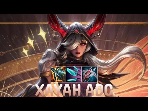 UNSTOPPABLE WITH XAYAH!! TipsQy plays Xayah ADC vs Vayne | Season 13