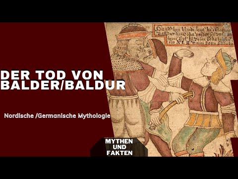 Der Tod von Baldur / Balder -Nordische und Germanische Mythologie