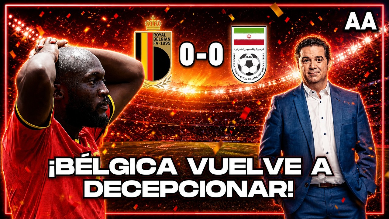 Bélgica decepciona con otro empate