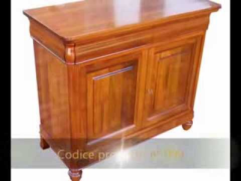 Riproduzione di credenza credenze madia madie su misura classiche in stile antico noce