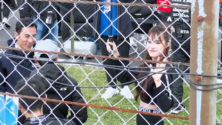 【 佐藤琢磨  /  野尻智紀選手 /広瀬晏夕さん（らぶあんゆ）ARTA 無限CIVIC　TYPE-R 】SUPERGT  スタート直前グリッドの模様 オートポリス 2024.10.20