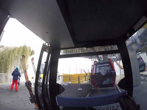 Risalita integrale cabinovia Leitner "Orto del toro" Moso (Bz); 24/2/2020 (Seilbhan)