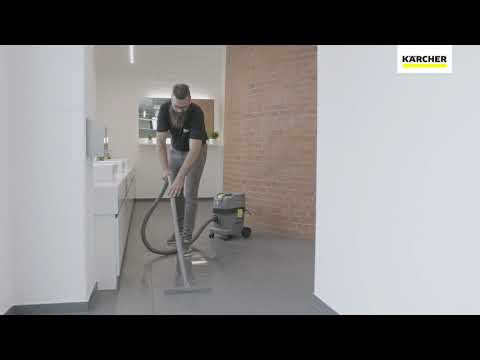 Sauso/drėgno valymo siurblys Karcher NT 22/1 Ap video